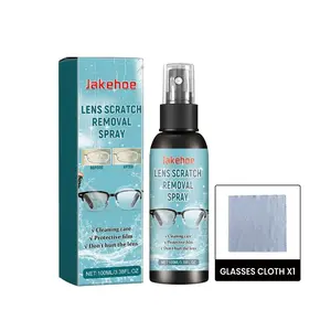 Eye Lens Cleaning Spray, Mist Type Cleaner for Eyeglasses Lenses, Anti-Fog Care Liquid, No Damage, 1 Unit
