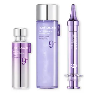 numbuzin No.9 NAD+ Bio-Lifting Trio | Complete Firming & Wrinkle Care Set with Toner, Essence & Eye Cream