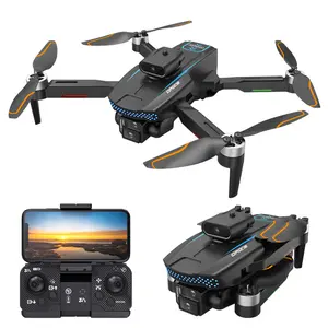 LF662 PRO 4K HD Triple Camera Flying Device, 360° Obstacle Avoidance Brushless Motor, 90° Electric Adjustable Lens, Foldable RC Aerial Camera with 20 Mins Flight Time, 1800mAh Battery, Optical Flow Hover, for Adults Beginners