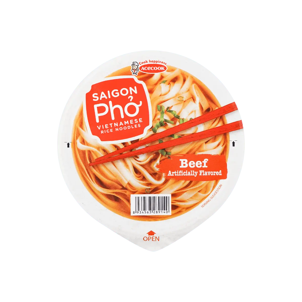 ACECOOK ACECOOK SAIGON PHO BOWL BEEF 72g