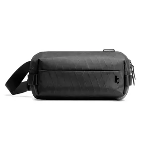 tomtoc Compact EDC Sling Bag, Minimalist Chest Shoulder Backpack Crossbody Sling Bag for Men and Women