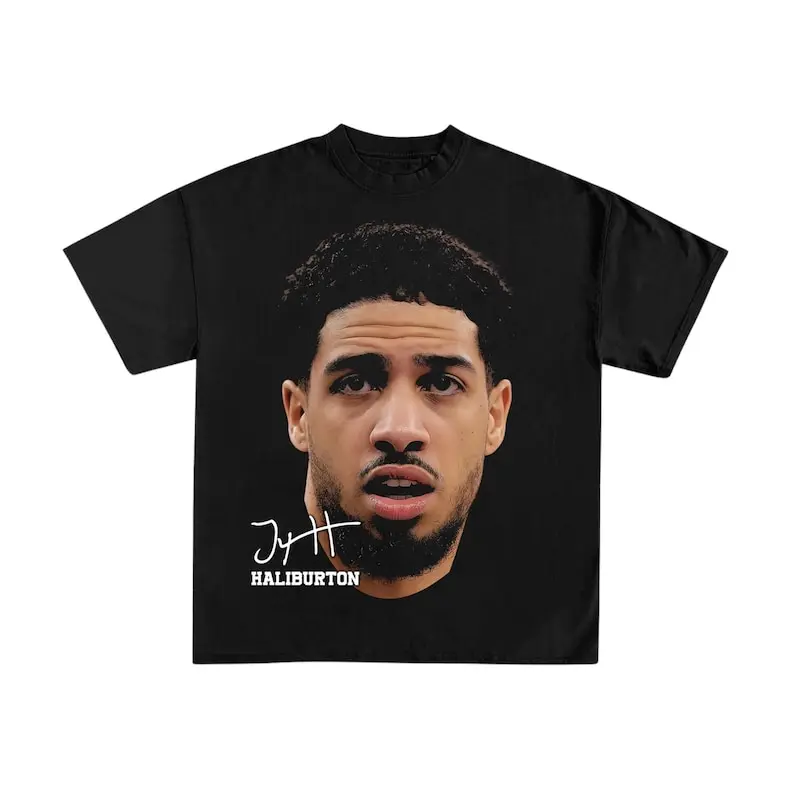 Tyrese Haliburton tee - Basketball Design, Perfect for Sports Fans, Gift for Athletes, Game Day Apparel, Birthday Present,