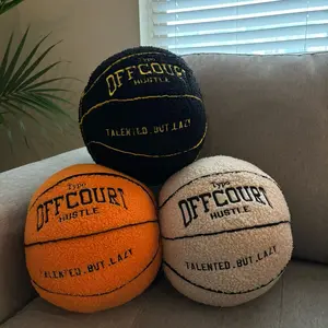 Basketball Pillow - Soft Furnishing Accessory for Your Home