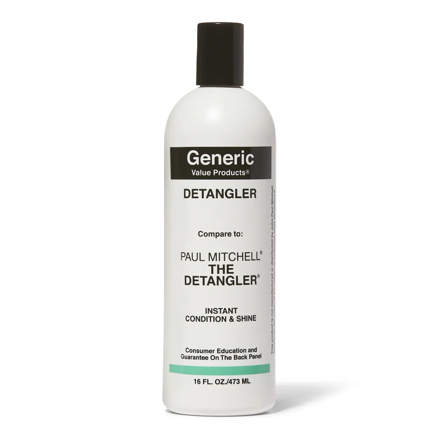 Generic Value Products Detangler, Smoothes and Softens, Detangles Instantly, Adds Instant Shine, Diminishes Static, 16 Oz
