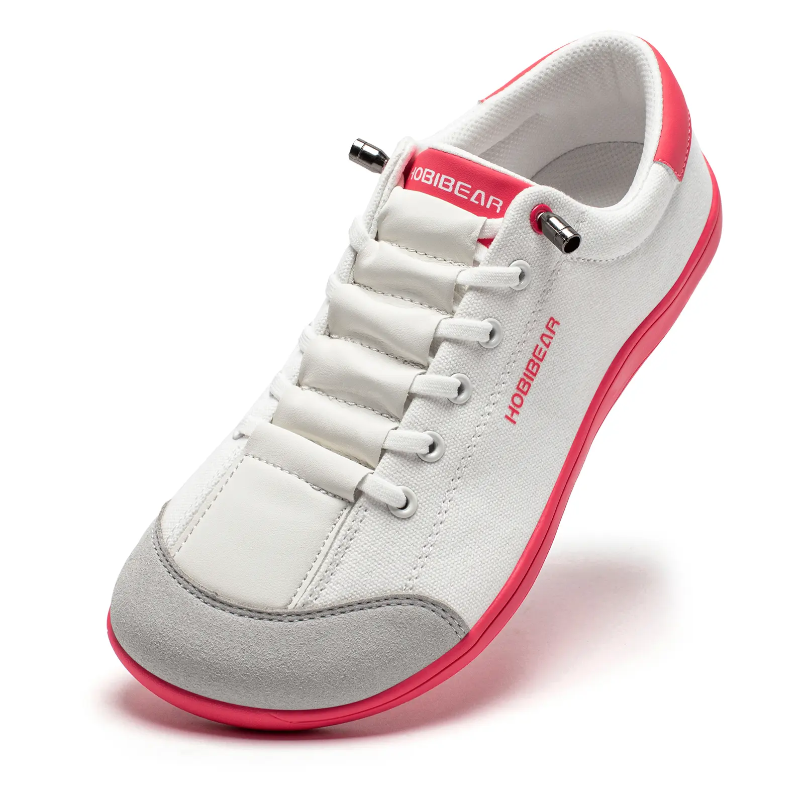 HOBIBEAR Women's Sneakers - Wide Toe Low-Top Flat Casual Shoes, Durable Trendy Soft-Soled Walking Shoes for Spring Outdoor Activities, Durable Walking Shoe tiktokshopbacktoschool