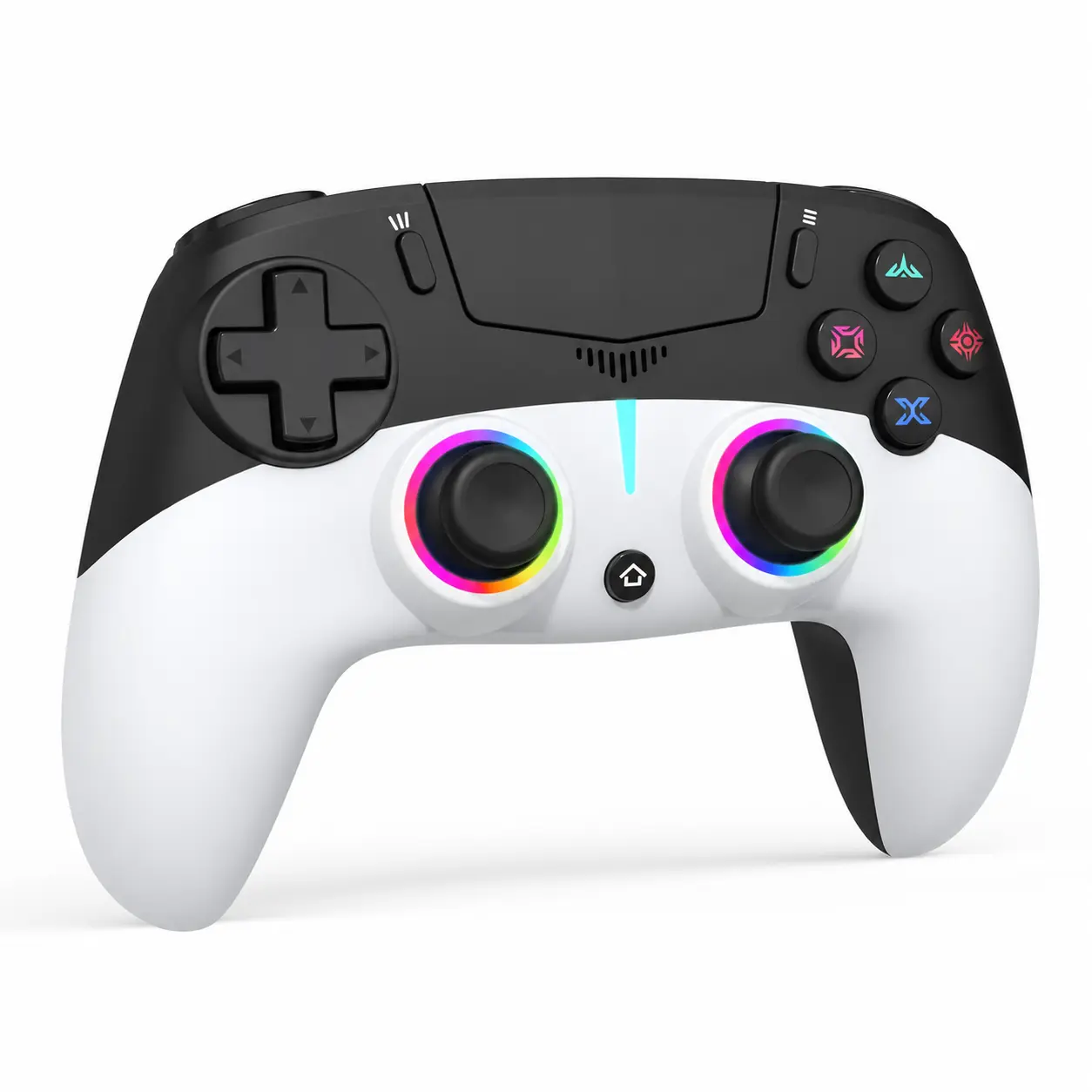 Upgraded Wireless Gaming Controller for PS5, Precision Anti-Drift Joysticks, Dual Vibration Feedback, Motion Sensor, Customizable Programmable Buttons, Touchpad, Bluetooth 5.0, 1000mAh Battery