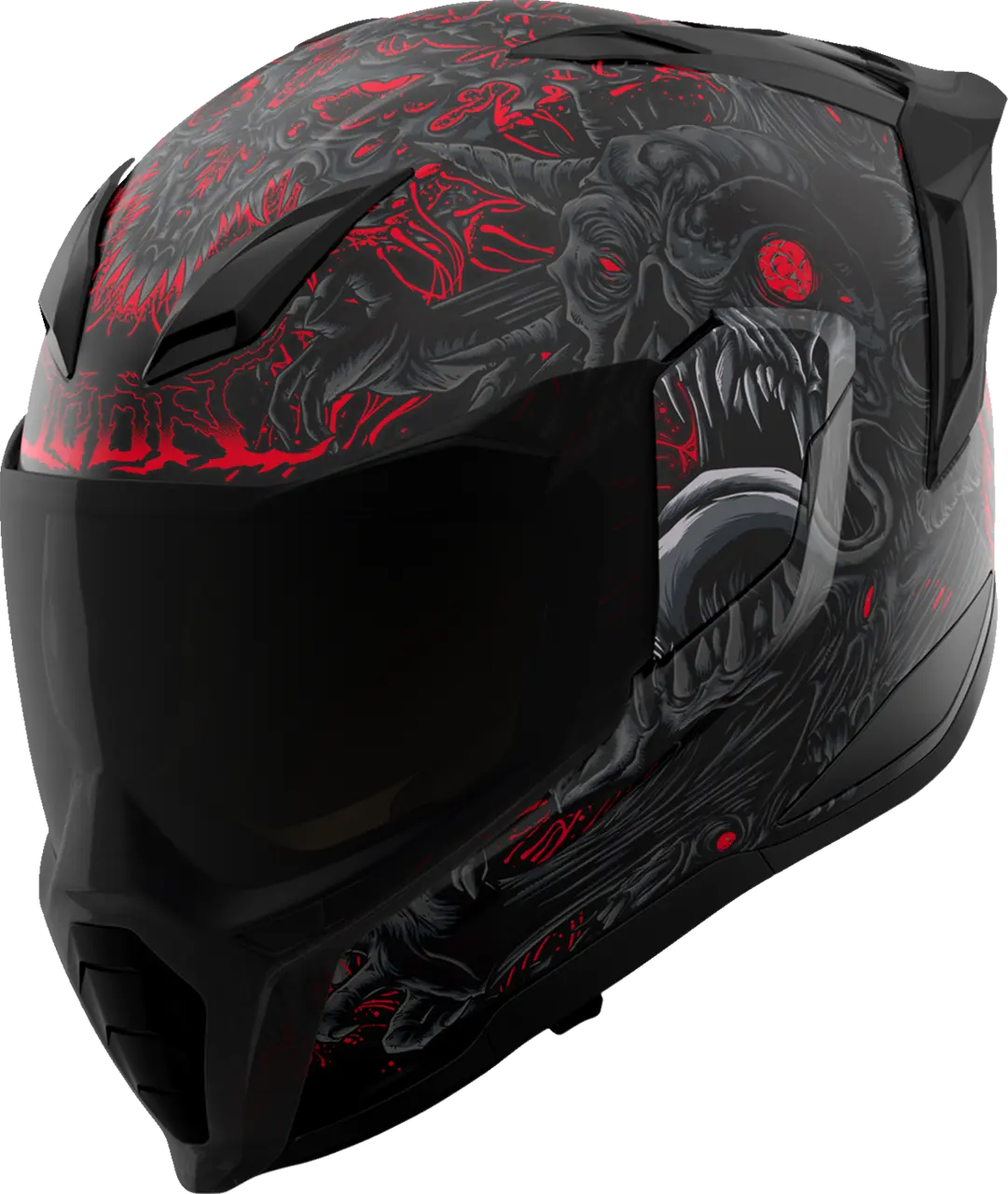 Icon Ultraflite Misanthrope MIPS Full-Face Helmet (Glow-In-The-Dark)