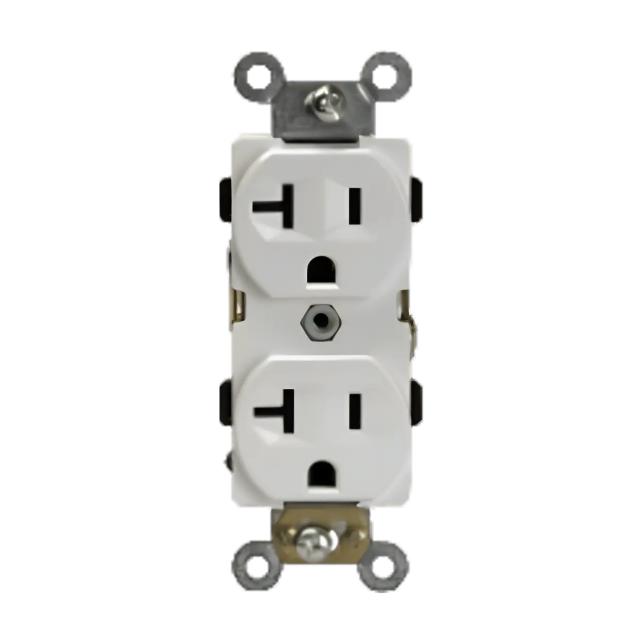 Enerlites Industrial Grade Heavy Duty 20A Duplex Receptacle, 5-20R