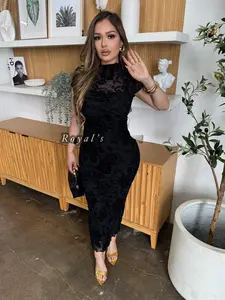 Mesh Material flower fall Stretch, True to Size, Formal Womenswear