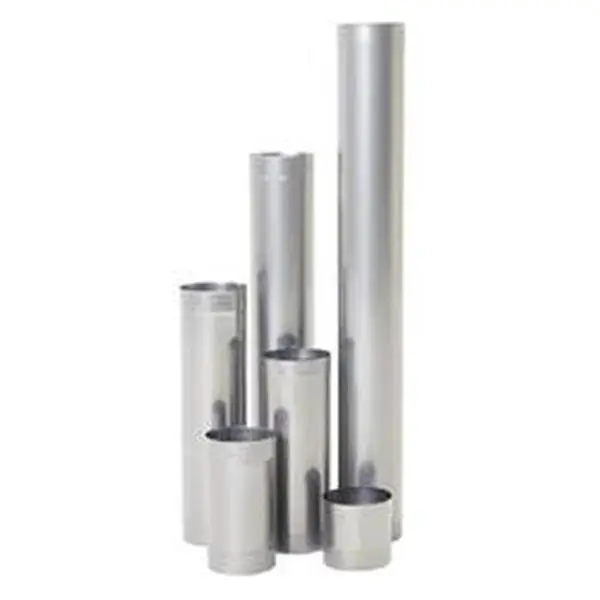 Olympia 3601430 Rhino Rigid 316L Stainless Steel Chimney Liner, 5x24 in, with Adapters - Tools & Hardware Accessory for Pumps, Plumbing Pipes & Fittings