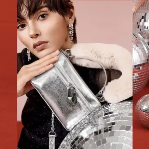 Retro shoulder bag, casual and stylish crossbody bag