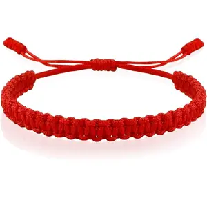 Handmade Red Protection Bracelet for Men and Women Good Luck and Negative Energy Protection Amulet Talisman Woven Bracelet Perfect for Christmas and Other Occasions