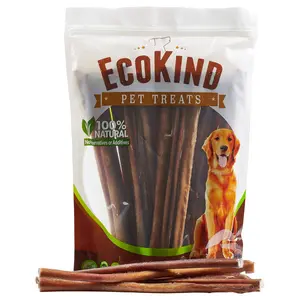 All-Natural Bully Beef Sticks (16oz): Healthy, Odorless, Fully Digestible Dog Chews