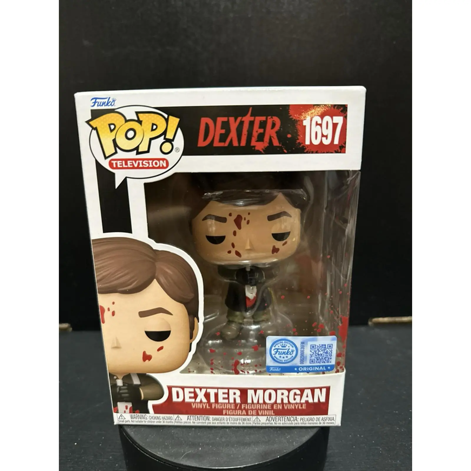 Funko Pop! Television Dexter Morgan Vinyl Figure 1697 Collectible Model