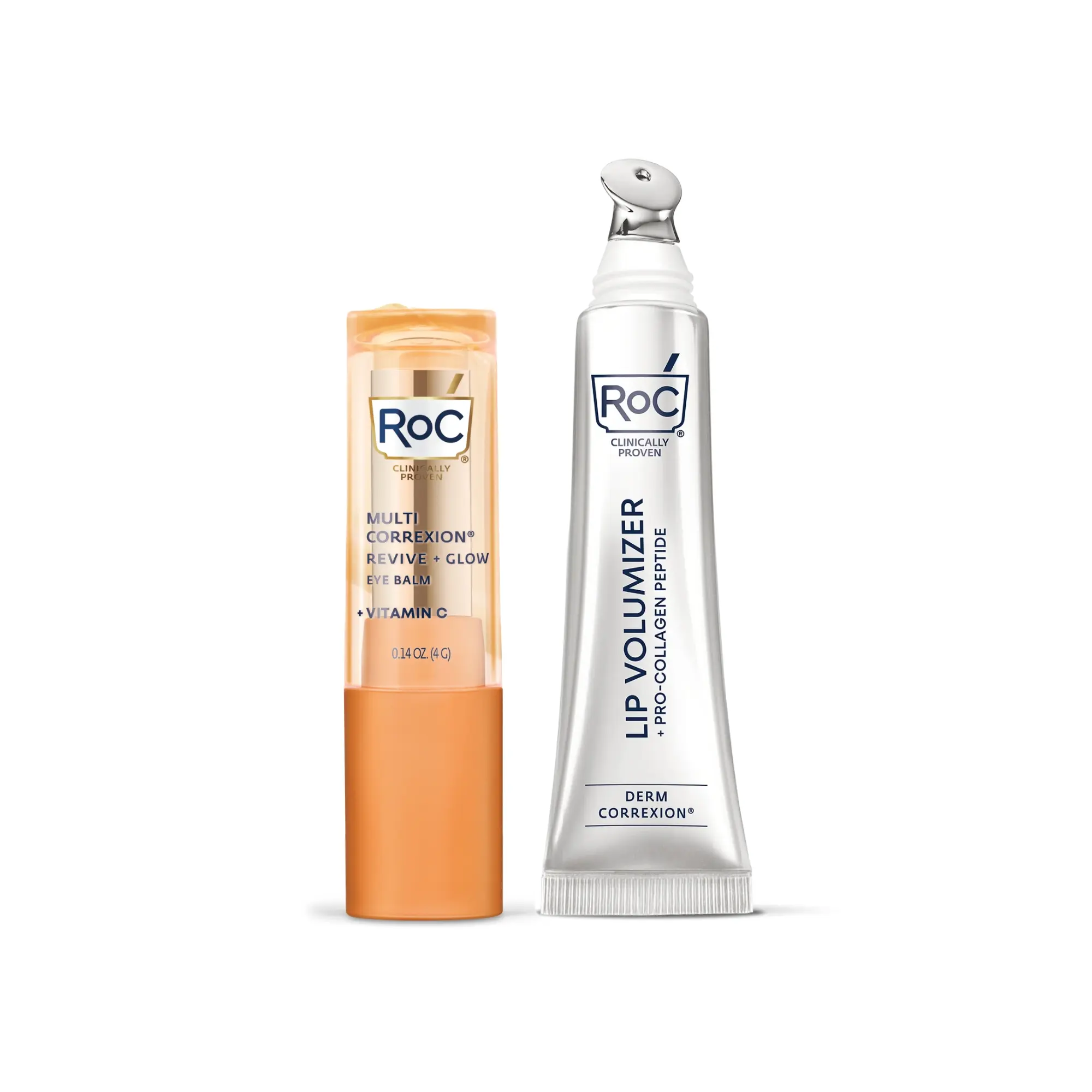 [RoC Skincare] Revive + Glow Eye Balm & Lip Volumizer