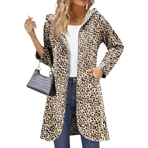 Women's Fall Jacket 2026 Zip Up Hoodies Long Sleeve Long Tunic Sweatshirts Oversized Fleece Casual Coat with PocketGift