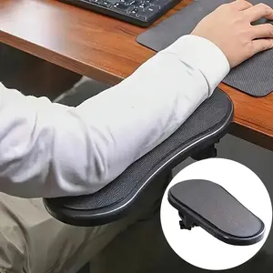Ergonomic Desk Arm Extender, Adjustable Rotatable 180° Elbow Support, Hand Rest Bracket for Computer Keyboard Mouse Setup