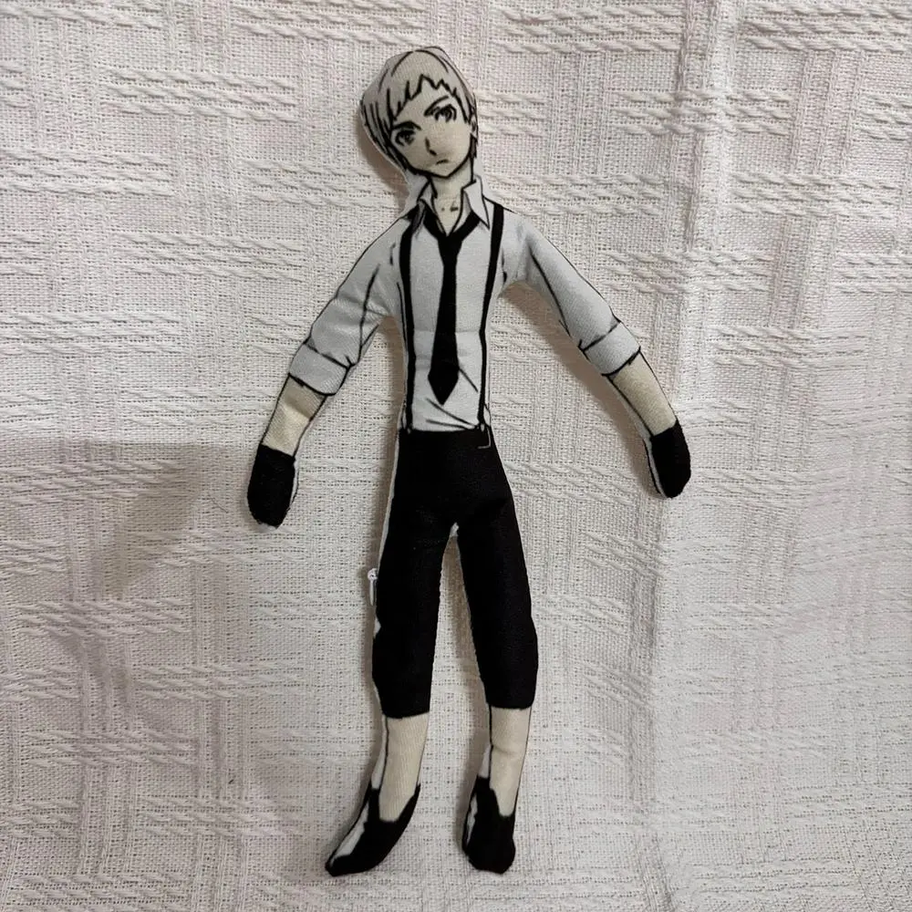Anime Dazai Osamu Nakajima Atsushi Edogawa Rampo Cosplay Plush Cotton Doll Slender Twistable Shape Room Decoration Festival Gift