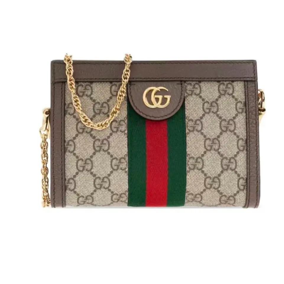 Pre-owned GUCCI Ophidia mini shoulder bag