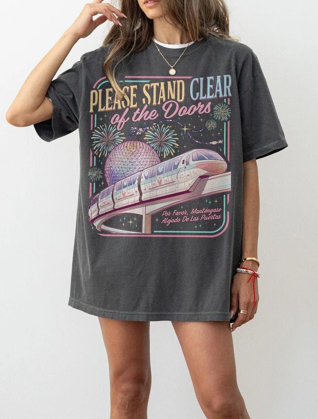 WDW Please Stand Clear Of The Doors Shirt, WDW Monorail Tee, WDW Family Trip Vacation Shirt, Magic Kingdom Trip Shirt