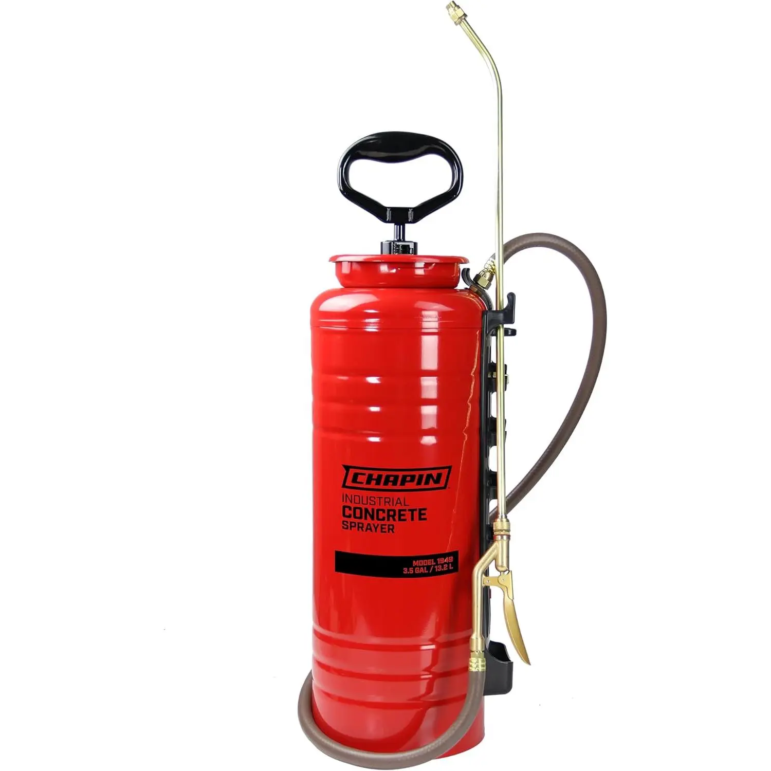 Chapin International 1949 Industrial Open Head Sprayer for Professional Concrete Applications, 3.5 gallons, Red