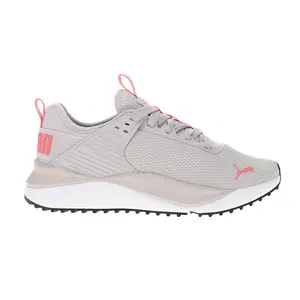 PUMA Womens Pc Runner Mesh Lace Up Sneakers Shoes - Grey