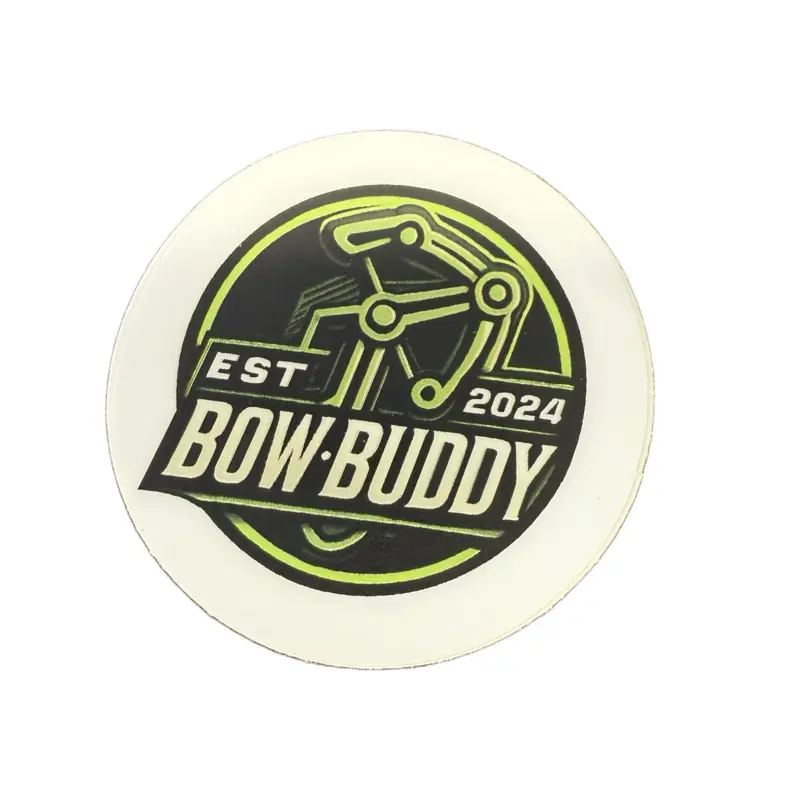 Bow Buddy Sticker EST 2024 Bow Buddy Design for Personalization and Decoration