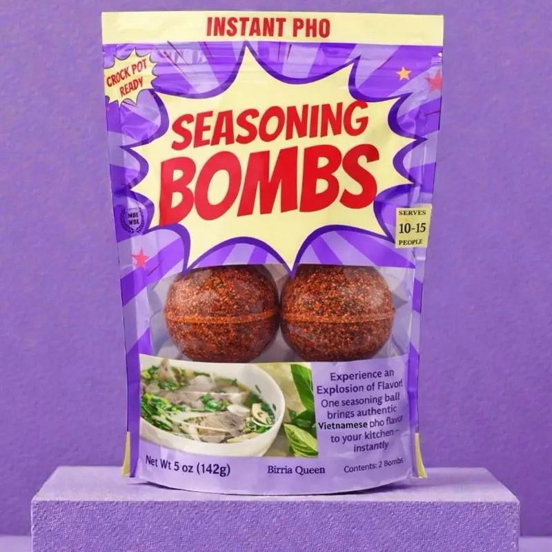 Pho Flavor Bombs – Crockpot-Ready Vietnamese Broth Infusion for Authentic Noodle Soup Pho Flavor Bombs – Crockpot-Ready Vietnamese Broth Infusion for Authentic Noodle Soup