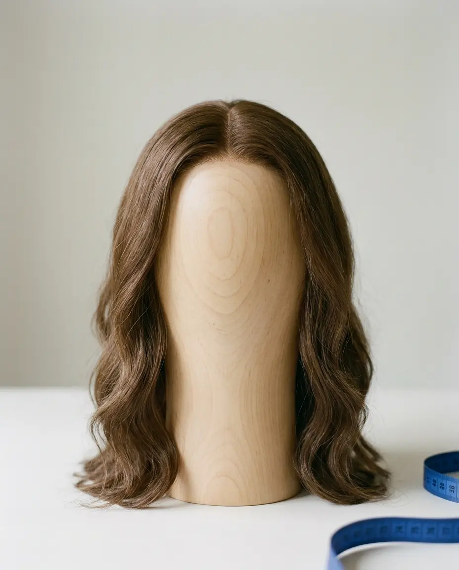 ANIOR Ready-to-Wear Medical Wig — 100% Human Hair, HD Lace