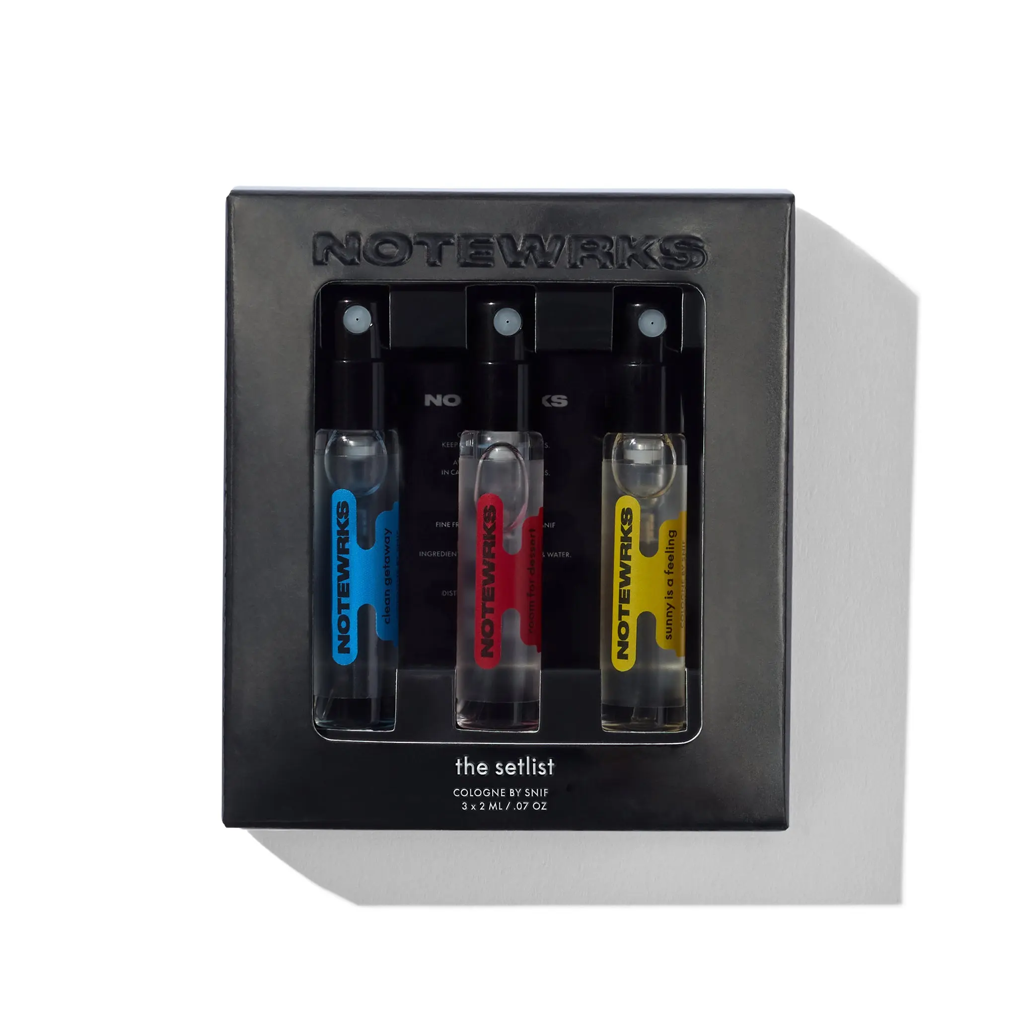 SETLIST SAMPLE SET - 3 x 2 ML COLOGNES SETLIST SAMPLE SET - 3 x 2 ML COLOGNES