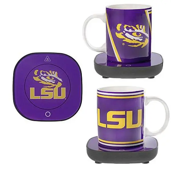 Uncanny Brands Louisiana State University Mug Warmer with 12 oz. Mug Uncanny Brands Louisiana State University Mug Warmer with 12 oz. Mug