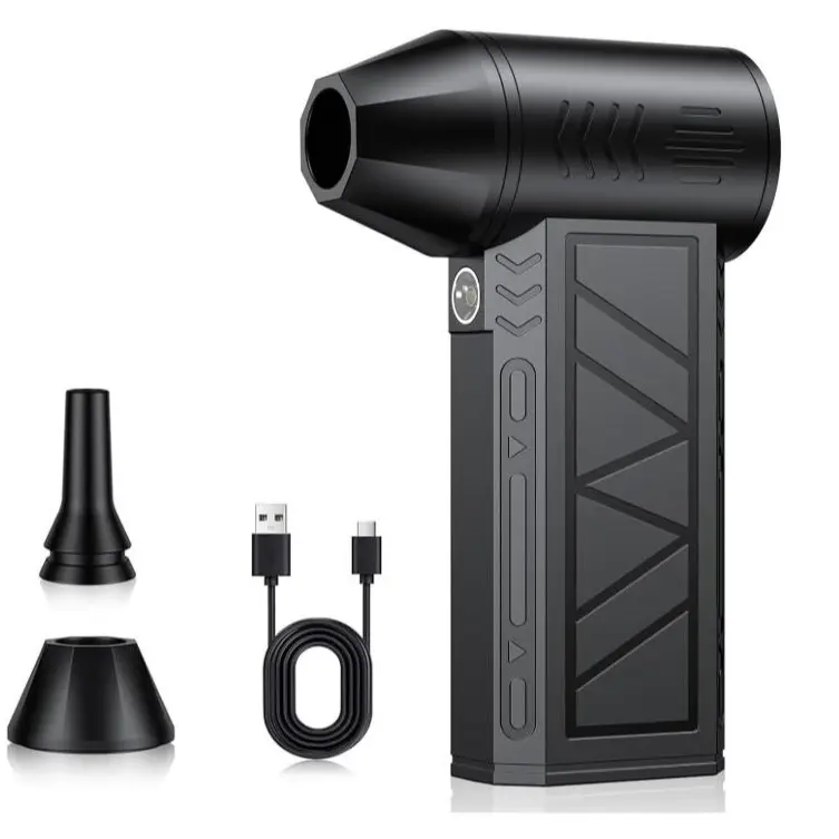 3-Gear Adjustable | Electric, Mini Blower, Fast Charging, Computer, Keyboard, House, Outdoor, Car, 0.45 lb Lightweight dust collector washing gadget high powered vacuum quick cleaning