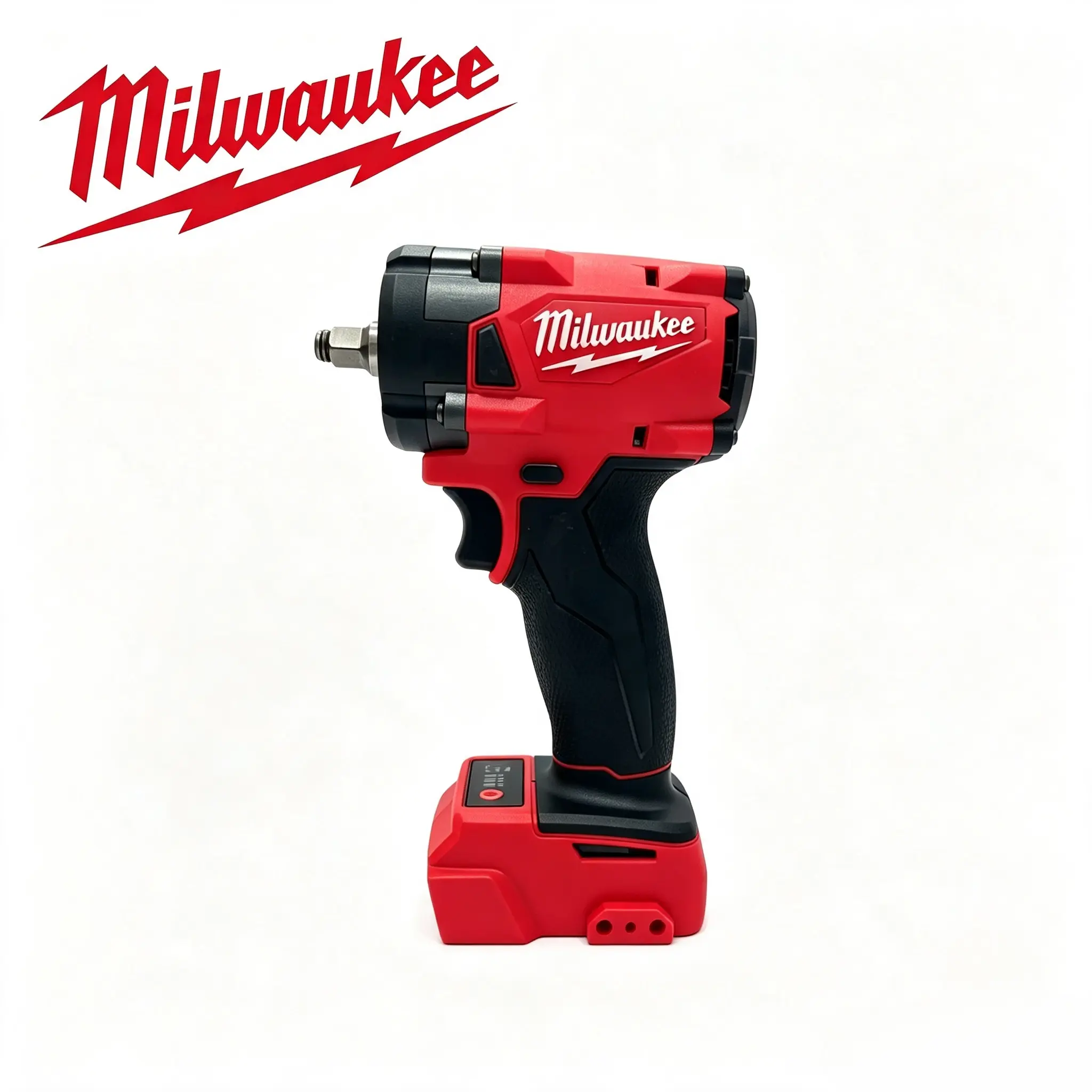 Milwaukee M18 Series FUEL 1/2" Square Drive Compact Impact Wrench (M18 FIW212-0) - 300Nm Torque, 4-Mode Drive Control, Brushless Motor, Bare Tool for Auto Repairs & Mechanical Work 3-in-1 electric wireless drill accessory full, Ergo Grip cordless car
