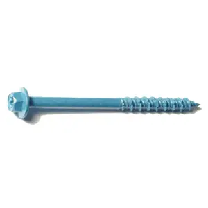 Torquemaster 51220 0.31 x 4 in. Star Hex Head Masonry Screw - 50 Pack