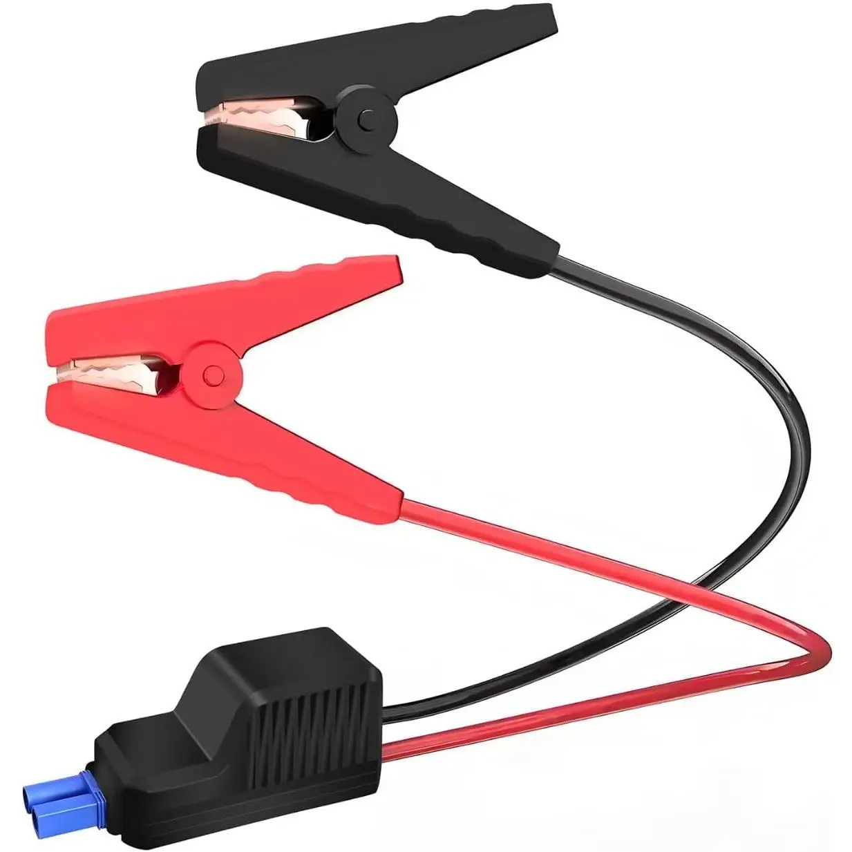 Jump Starter Cable with Battery Clamps,Smart Alligator Clip Clamp to EC5 Jump Starter Replacement Cables Emergency Car Jump Starter Booster for Vehicle, SUV, Truck, RV.