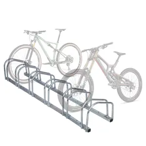 Bike Floor Parking Adjustable Bicycle Storage Stand 1-6 Rack Garage Organizer,summerwins
