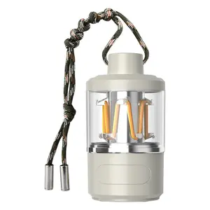 Rechargeable LED Camping Lantern with Power Bank for Hiking, Camping & Emergency Use