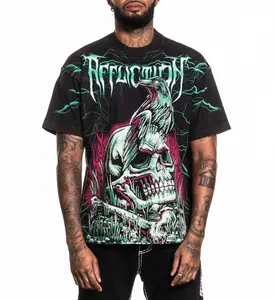 Affliction Men's T-shirt Ghost Image