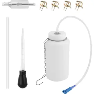 Bleeder Kit  Way Check Valve, Fluid Bleeder Kit with 1L Brakes Bleeders Bottle & 30ml Fluid Extractor,Universal Brakes Bleeding Kits for Braking Fluids Replacement