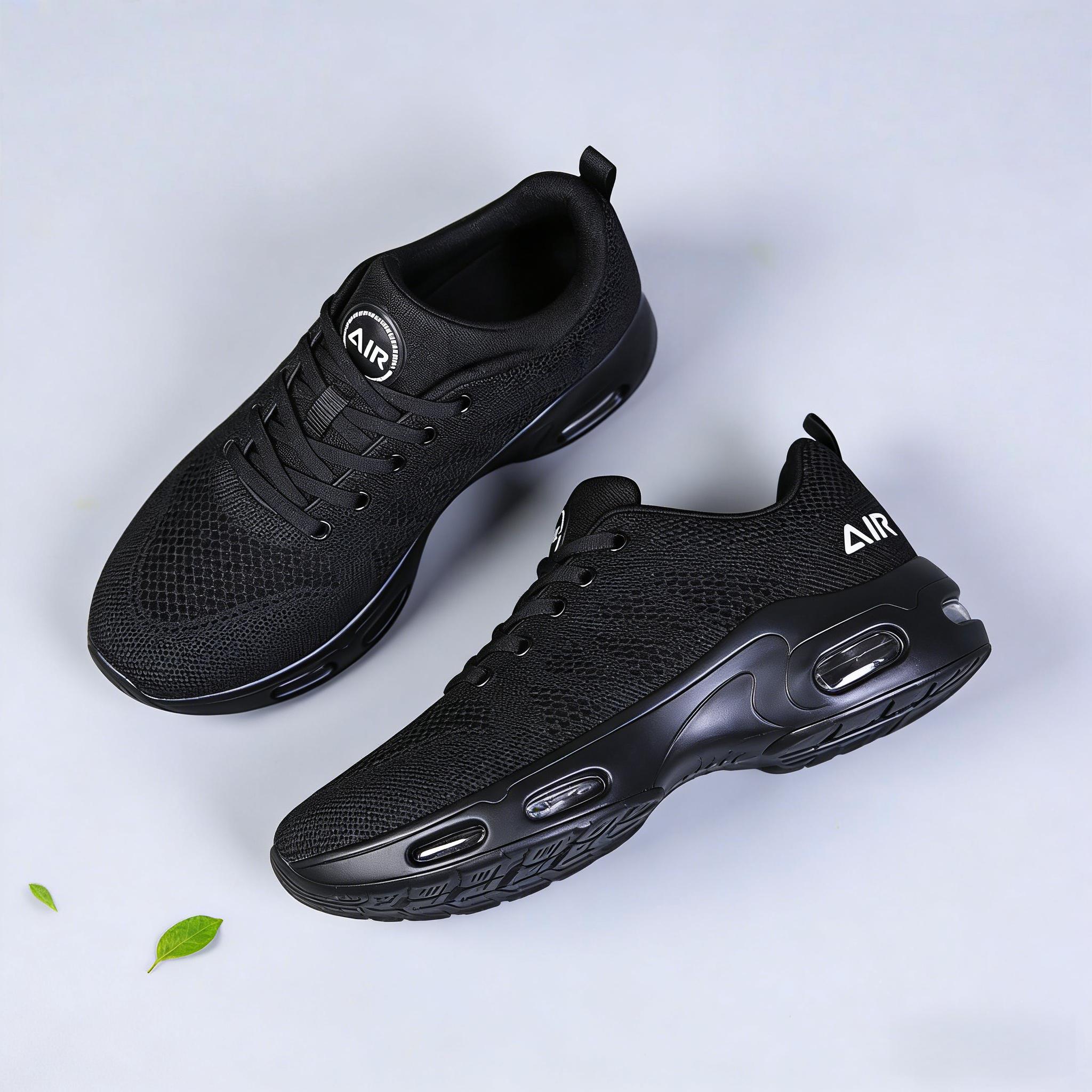 Spring Trending Shoes for Women to buy 2026，Four-Season Women's Lightweight and Comfortable Sneakers,Viral Black Work Shoes With Soft and Non-Slip Sole,Outdoor Wear-resistant Running Shoes,Girl's Walking Footwear,Zapatillas deportivas negras para mujer