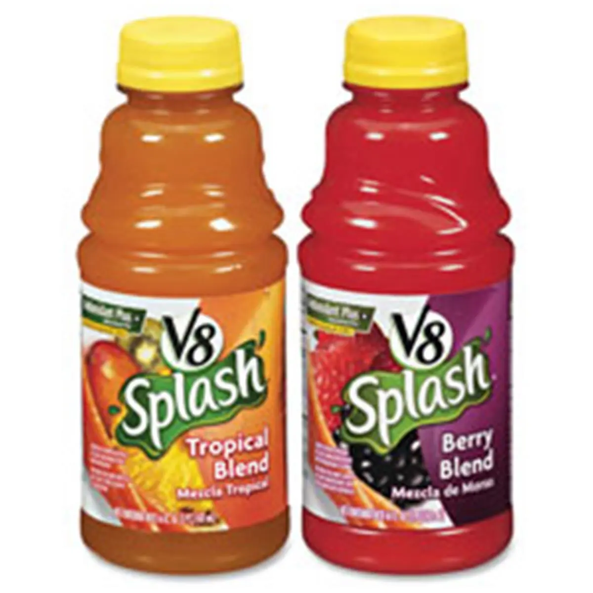 212 MAIN Campbell's V8 Splash Fruity Berry Fruit Flavor Beverage, 16oz 12-Pack, Vitamin-Rich Antioxidant Juice Drink
