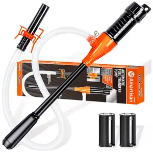 Portable Power Battery Pump, Battery Powered Siphon Fuel Transfer Pump, Universal Fit for Gasoline, Car, Portable Fuel Transfer Pump