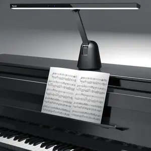 Quntis Piano Light, Piano Lamp with Auto-Dimming Dimmable Modern Reading Lamp 2H Timer Music Stand Light for Upright Piano aesthetic lamp