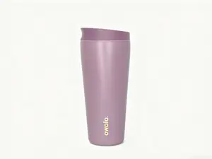 Owala 20oz SmoothSip Slider Portable Stylish Water Bottle - Vacuum Flask for All-Day Cold Drinks, No-Mess Design