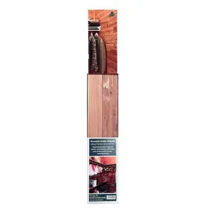 212 MAIN Sturdy Natural Solid Cedar Wood Closet Liner Plank - Self-Drilling, Durable 0.25x3.75x48 in., Red Wood Organizer (American Pacific 5039003), Solid Wood