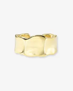 Large Hammered Ring