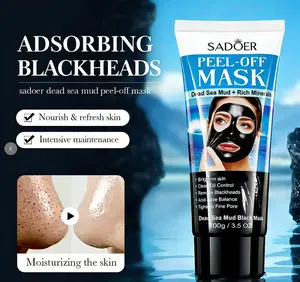 Dead Sea Mud Black Mask + Mineral-Rich Peel-Off Cleansing Mask
