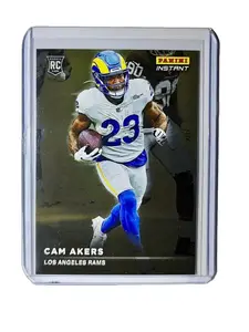 Cam Akers Rookie 2020 Panini NFL #12 Rookie Spotlight Card Los Angeles Rams