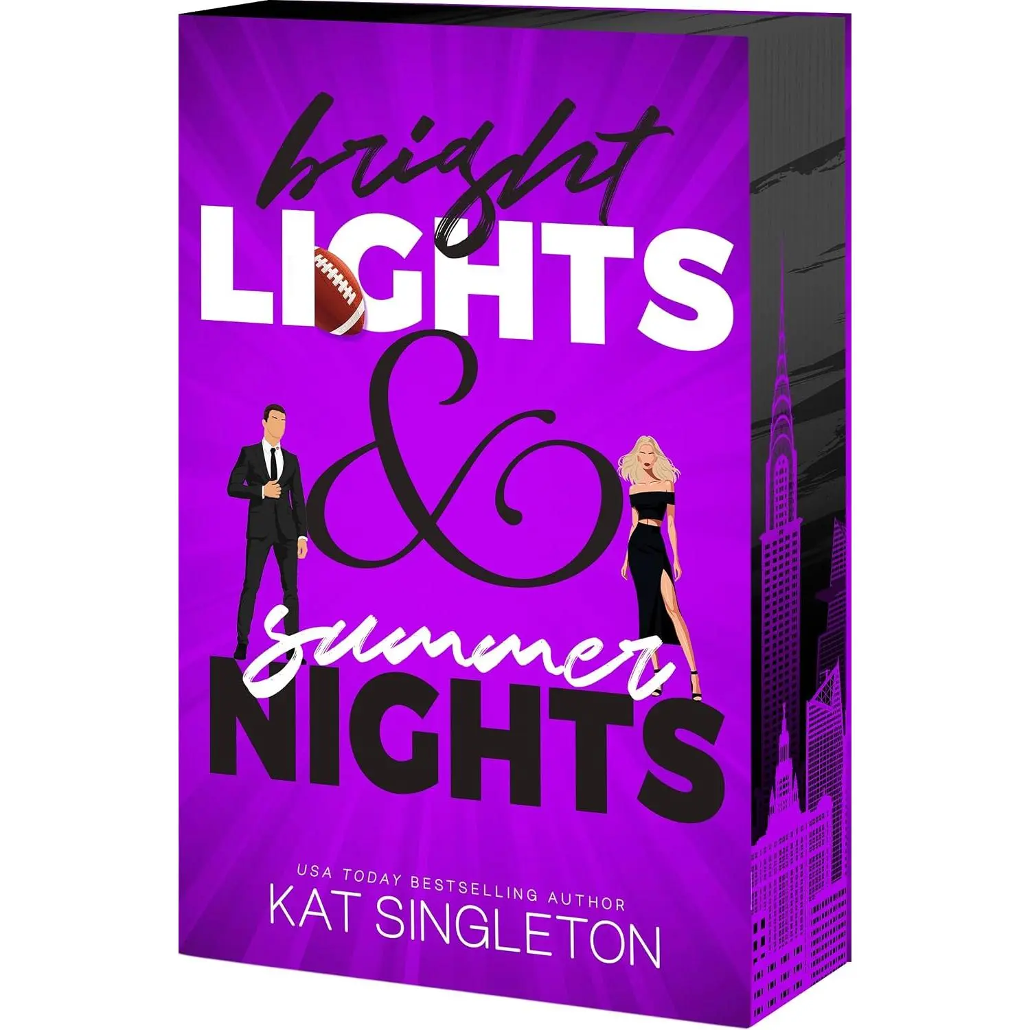 Bright Lights and Summer Nights: A Fake Dating Billionaire Sports Romance (Black Tie Billionaires)
