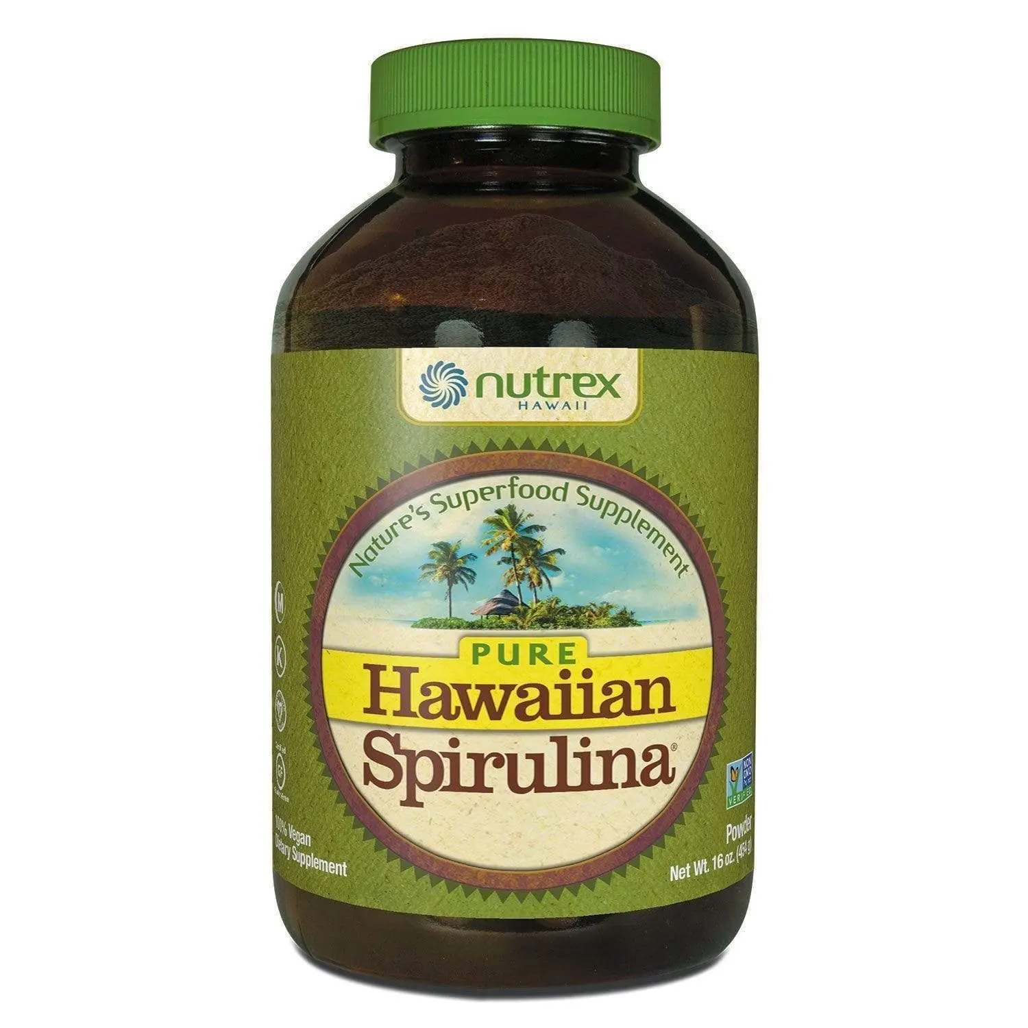 Hawaiian Spirulina Powder  Grown in Hawaii
